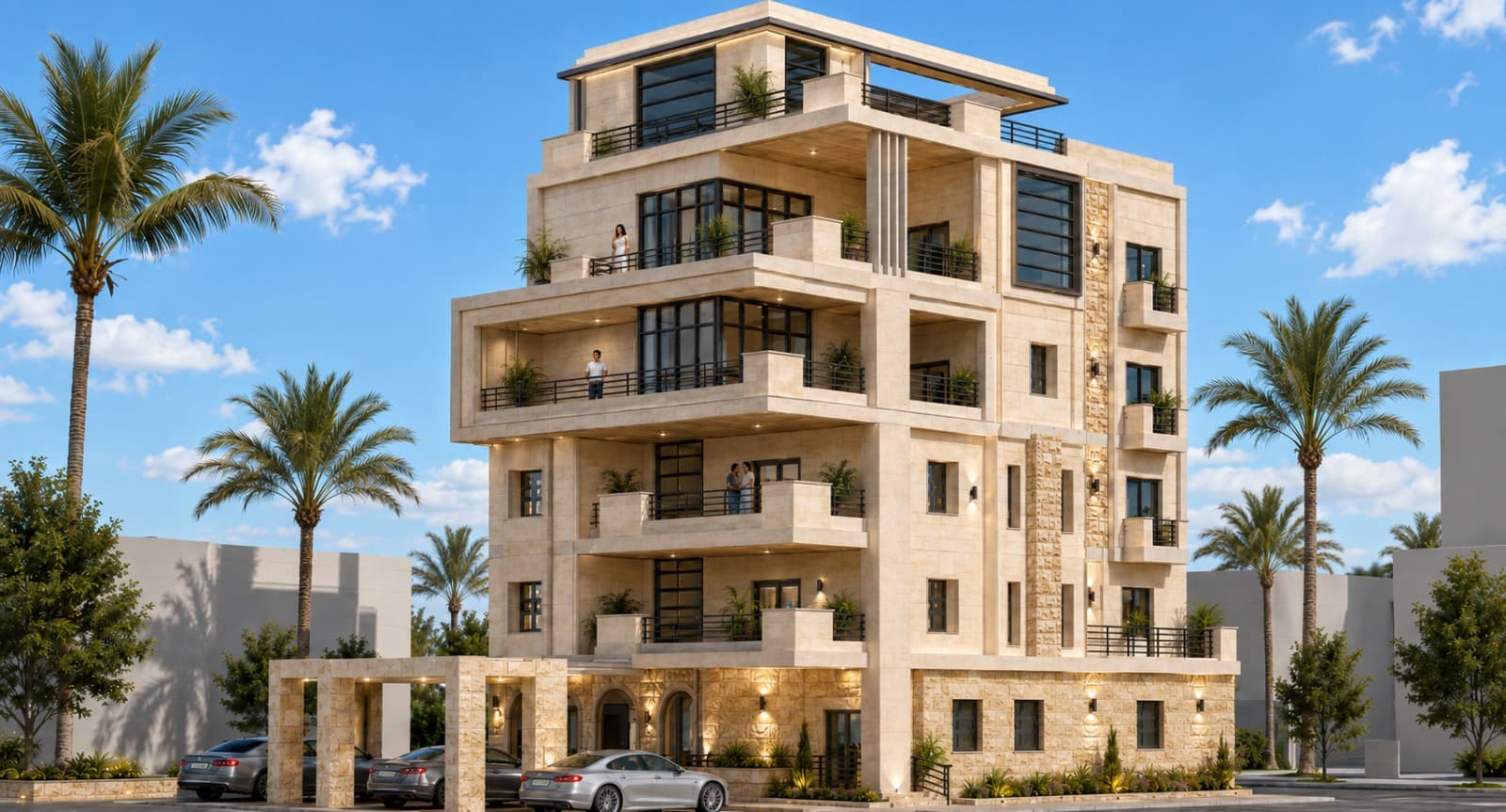 Building in Tamra, Tamra